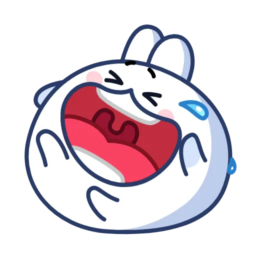 Эмодзи Chappy Bunny для Telegram — скачать