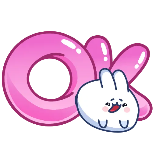 🆗 Эмодзи «Chappy Bunny» для Telegram