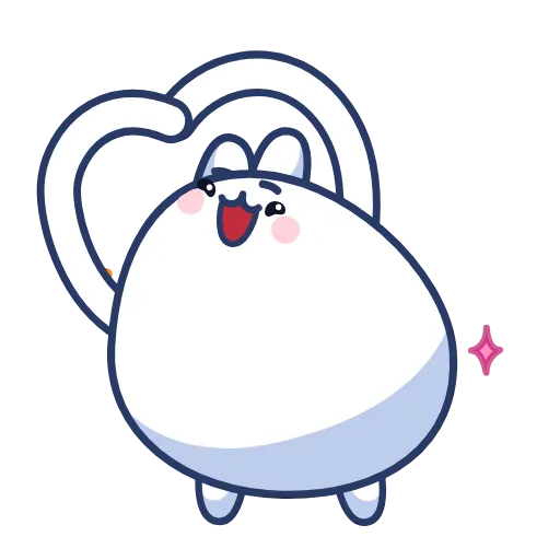 🫶 Эмодзи «Chappy Bunny» для Telegram
