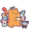 ☕️ Эмодзи «🐱 Cats» для Telegram