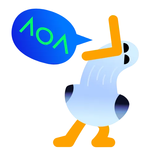 😂 Эмодзи «Чайка» для Telegram