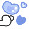 ❤️ Эмодзи «૮ᜊ Коты ૮ა» для Telegram