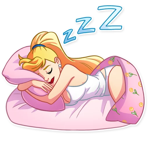 💤 Стикер «Cheerleader Girl» для Telegram