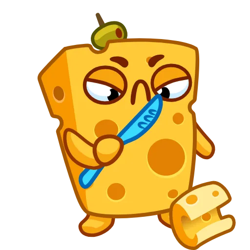 🍽 Стикер «Cheese» для Telegram