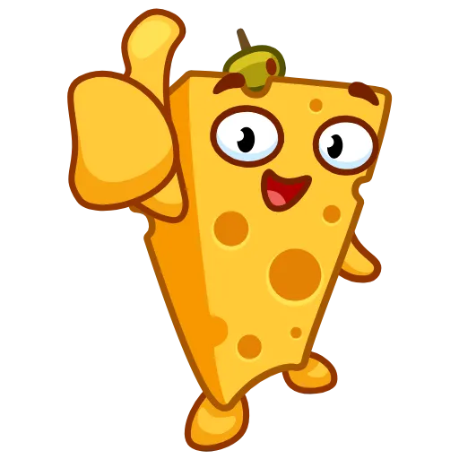 👍 Стикер «Cheese» для Telegram