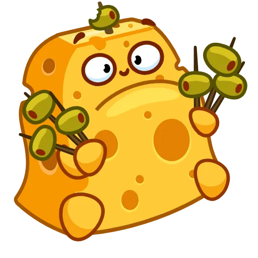 🙂 Стикер «Cheese» для Telegram