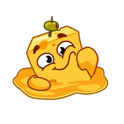 🫠 Стикер «Cheese» для Telegram