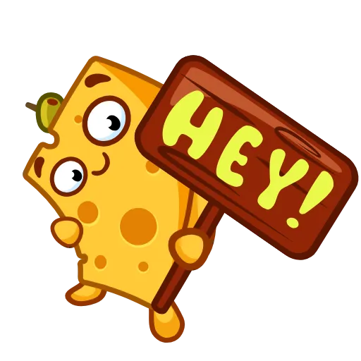 👋 Стикер «Cheese» для Telegram
