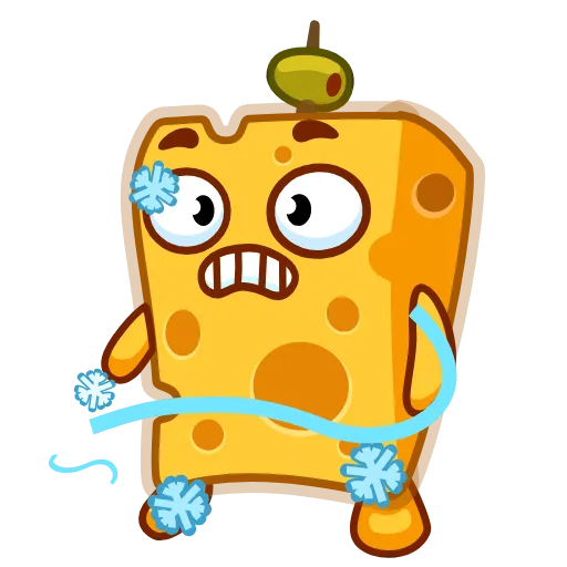 🥶 Эмодзи «Cheese - сыр эмоджи» для Telegram