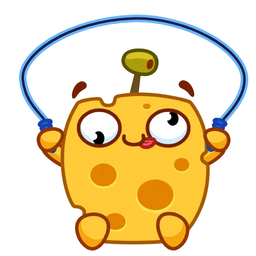 🤪 Эмодзи «Cheese - сыр эмоджи» для Telegram