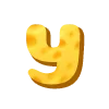 🔤 Эмодзи «Cheese Font» для Telegram