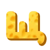 🔤 Эмодзи «Cheese Font» для Telegram