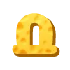 🔤 Эмодзи «Cheese Font» для Telegram