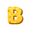 🔤 Эмодзи «Cheese Font» для Telegram
