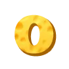 🔤 Эмодзи «Cheese Font» для Telegram