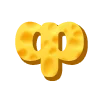 🔤 Эмодзи «Cheese Font» для Telegram