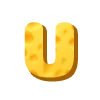 🔤 Эмодзи «Cheese Font» для Telegram