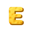 🔤 Эмодзи «Cheese Font» для Telegram