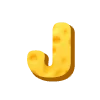 🔤 Эмодзи «Cheese Font» для Telegram