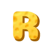 🔤 Эмодзи «Cheese Font» для Telegram