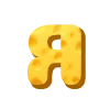 🔤 Эмодзи «Cheese Font» для Telegram