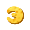 🔤 Эмодзи «Cheese Font» для Telegram