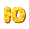 🔤 Эмодзи «Cheese Font» для Telegram