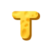 🔤 Эмодзи «Cheese Font» для Telegram