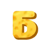 🔤 Эмодзи «Cheese Font» для Telegram