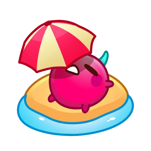 🏖 Эмодзи «Cherry Emoji» для Telegram