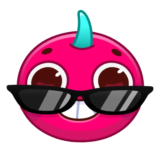 😎 Эмодзи «Cherry Emoji» для Telegram