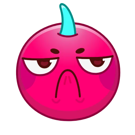 ☹️ Эмодзи «Cherry Emoji» для Telegram