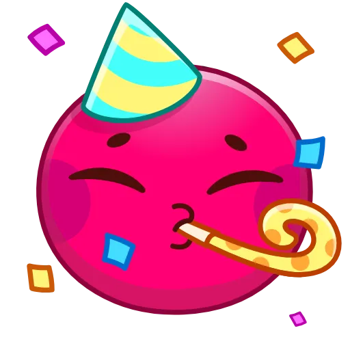 🥳 Эмодзи «Cherry Emoji» для Telegram