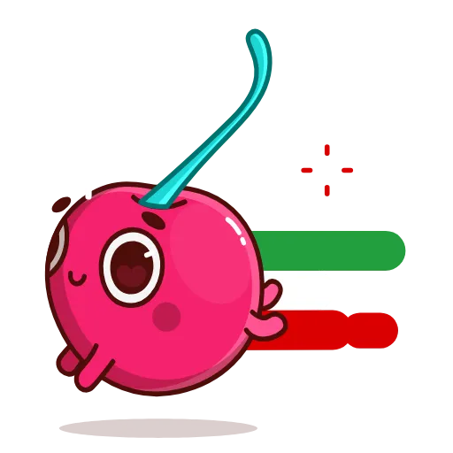 🇮🇹 Эмодзи «Cherry Flag» для Telegram