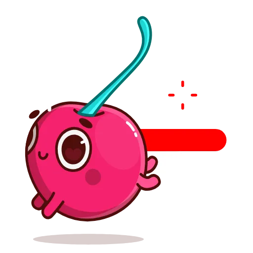 🇮🇩 Эмодзи «Cherry Flag» для Telegram