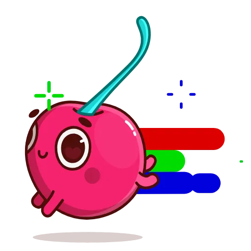 👨‍💻 Эмодзи «Cherry Flag» для Telegram