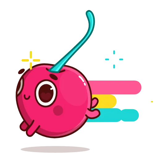 🏳️‍🌈 Эмодзи «Cherry Flag» для Telegram