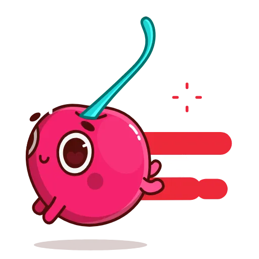 🇮🇩 Эмодзи «Cherry Flag» для Telegram