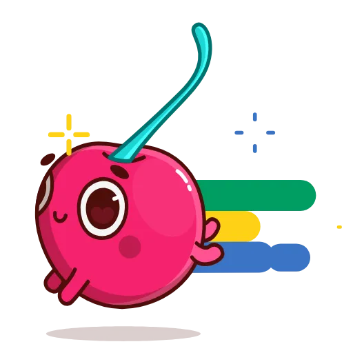 🇬🇦 Эмодзи «Cherry Flag» для Telegram