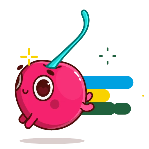 🇷🇼 Эмодзи «Cherry Flag» для Telegram