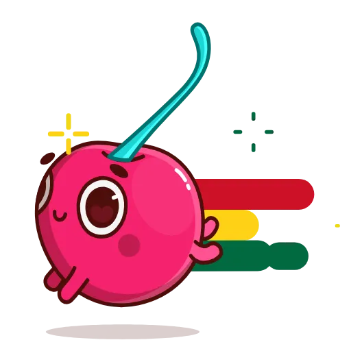 🇬🇭 Эмодзи «Cherry Flag» для Telegram