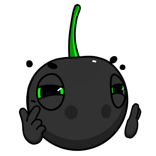 🤔 Эмодзи «Cherry Toxic» для Telegram