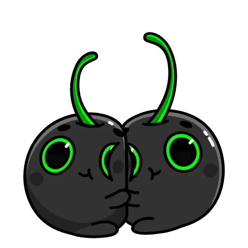 🤗 Эмодзи «Cherry Toxic» для Telegram