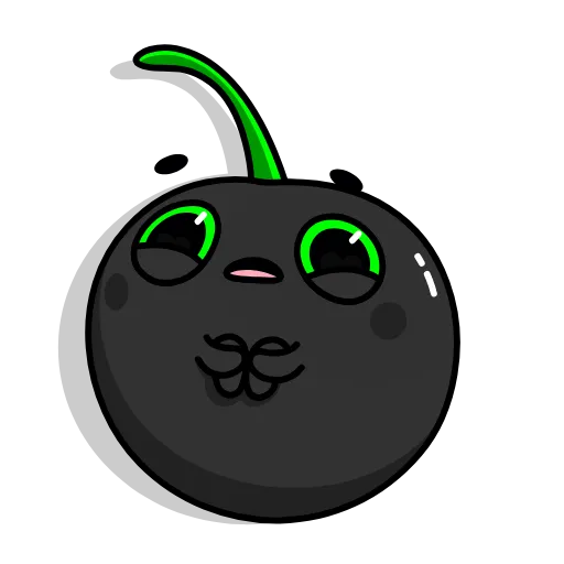 😨 Эмодзи «Cherry Toxic» для Telegram