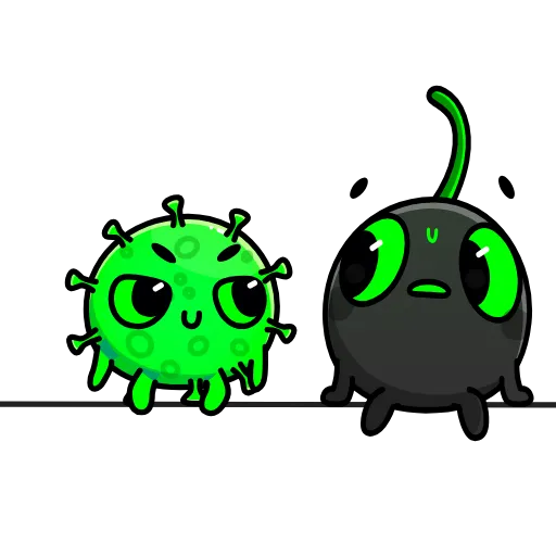 🦠 Эмодзи «Cherry Toxic» для Telegram