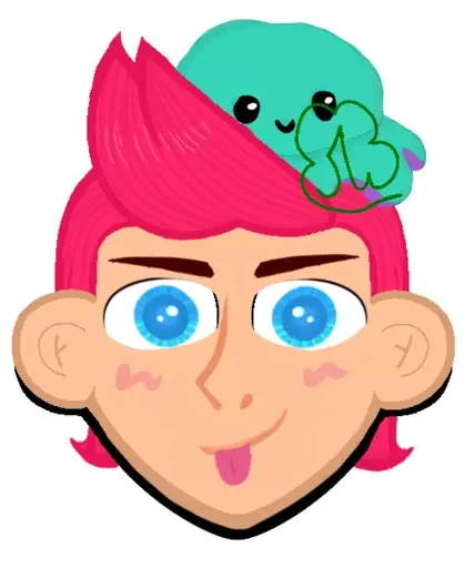 😛 Стикер «Chester & Mandy» для Telegram