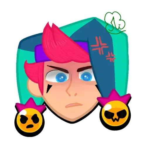 😡 Стикер «Chester & Mandy» для Telegram