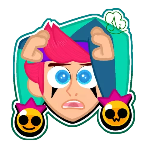 😨 Стикер «Chester & Mandy» для Telegram