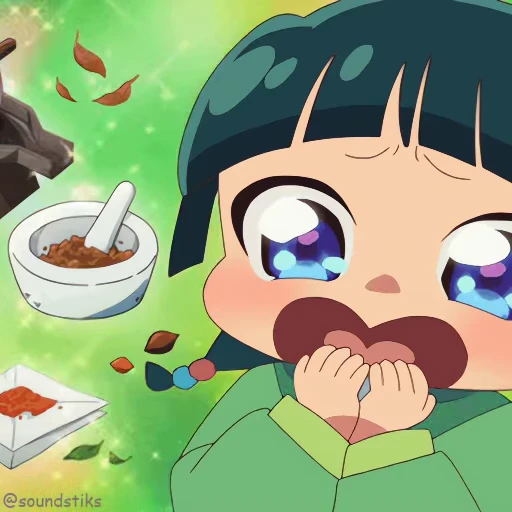 ☺️ Стикер «Chibi anime» для Telegram