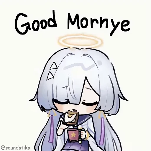 😀 Стикер «Chibi anime» для Telegram